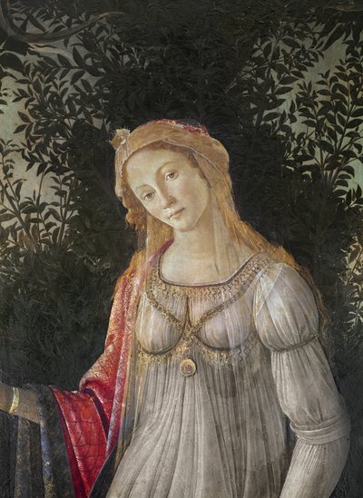 Allegorie op de lente (detail) door Sandro Botticelli